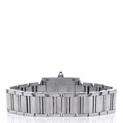 Cartier Stainless Steel 20mm Tank Francaise Quartz Watch 3 of 6