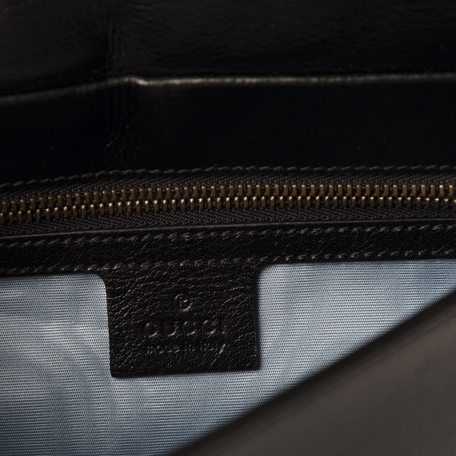 Gucci Calfskin Diagonal GG Medium Thiara Double Envelope Shoulder Bag Emerald Green Black 9 of 11