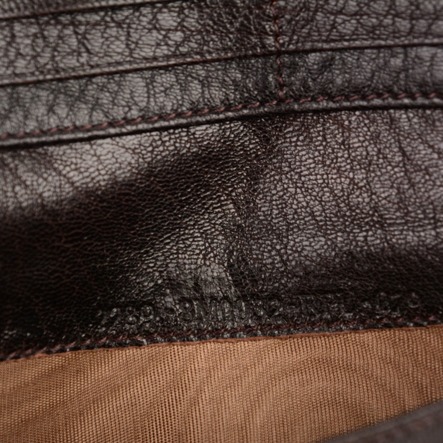 Zucca Nappa Nuvolata Vitello Tortuga Spy Continental Wallet Tobacco Moro