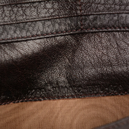 Fendi Zucca Nappa Nuvolata Vitello Tortuga Spy Continental Wallet Tobacco Moro 8 of 8