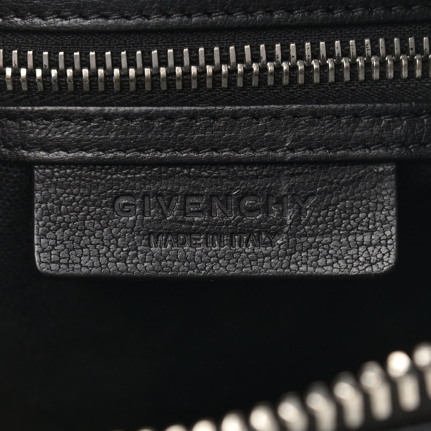 Sugar Goatskin Mini Antigona Black
