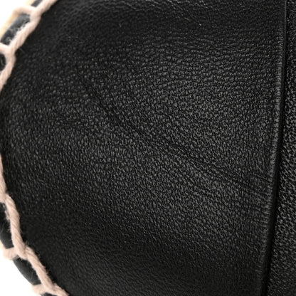 Chanel Lambskin CC Espadrilles 37 Black 11 of 16