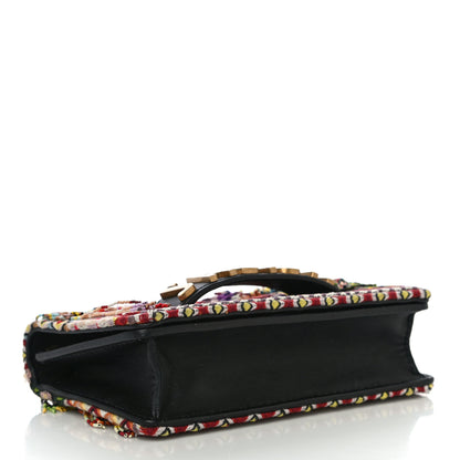 Christian Dior Lambskin Beaded Mini J'Adior Chain Flap Bag Multicolor 4 of 12