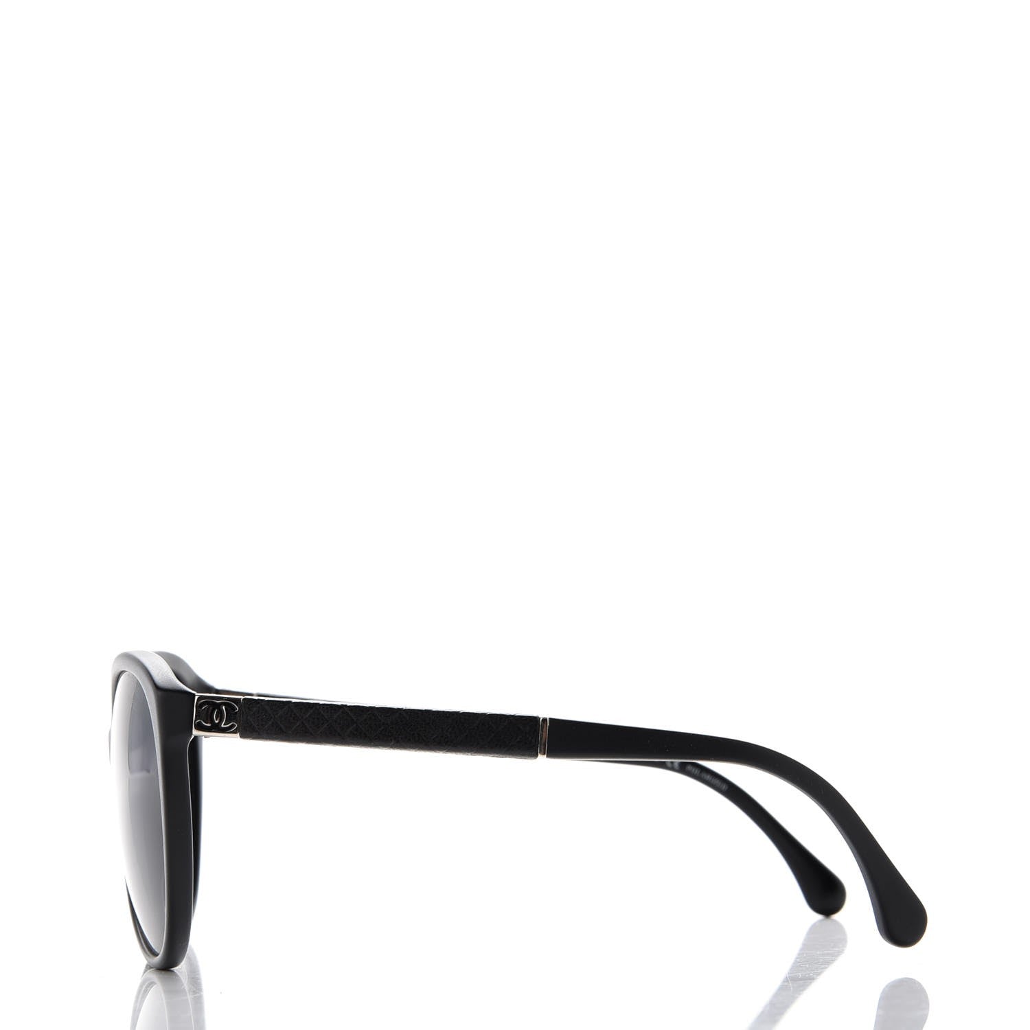 Chanel Quilted CC Sunglasses 5225-Q Black 2 of 9