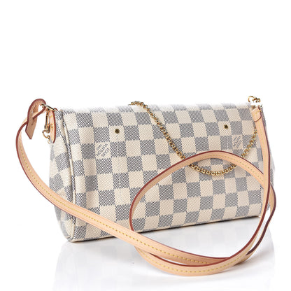 Louis Vuitton Damier Azur Favorite MM 3 of 10