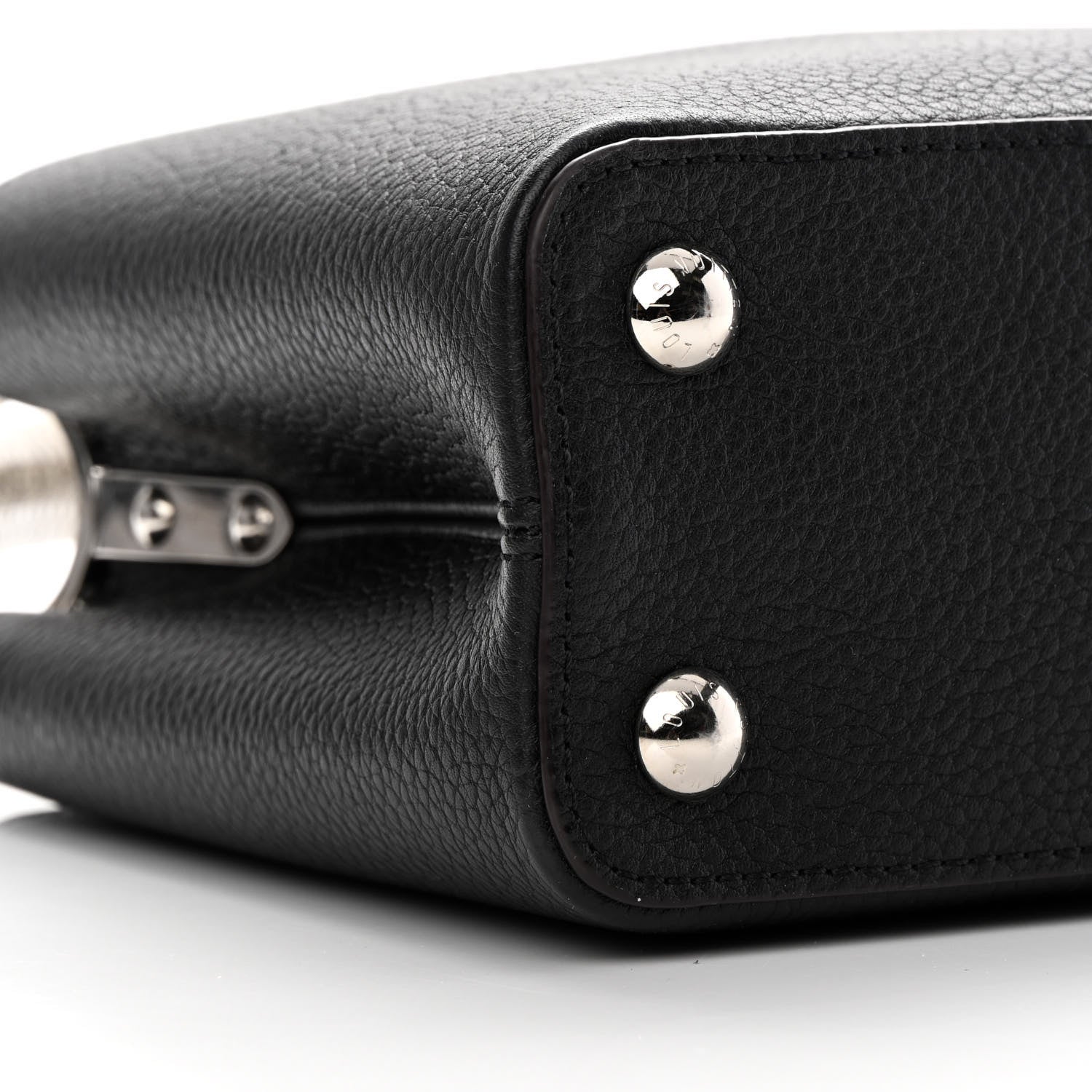 Louis Vuitton Taurillon Ayers Capucines BB Black 9 of 11