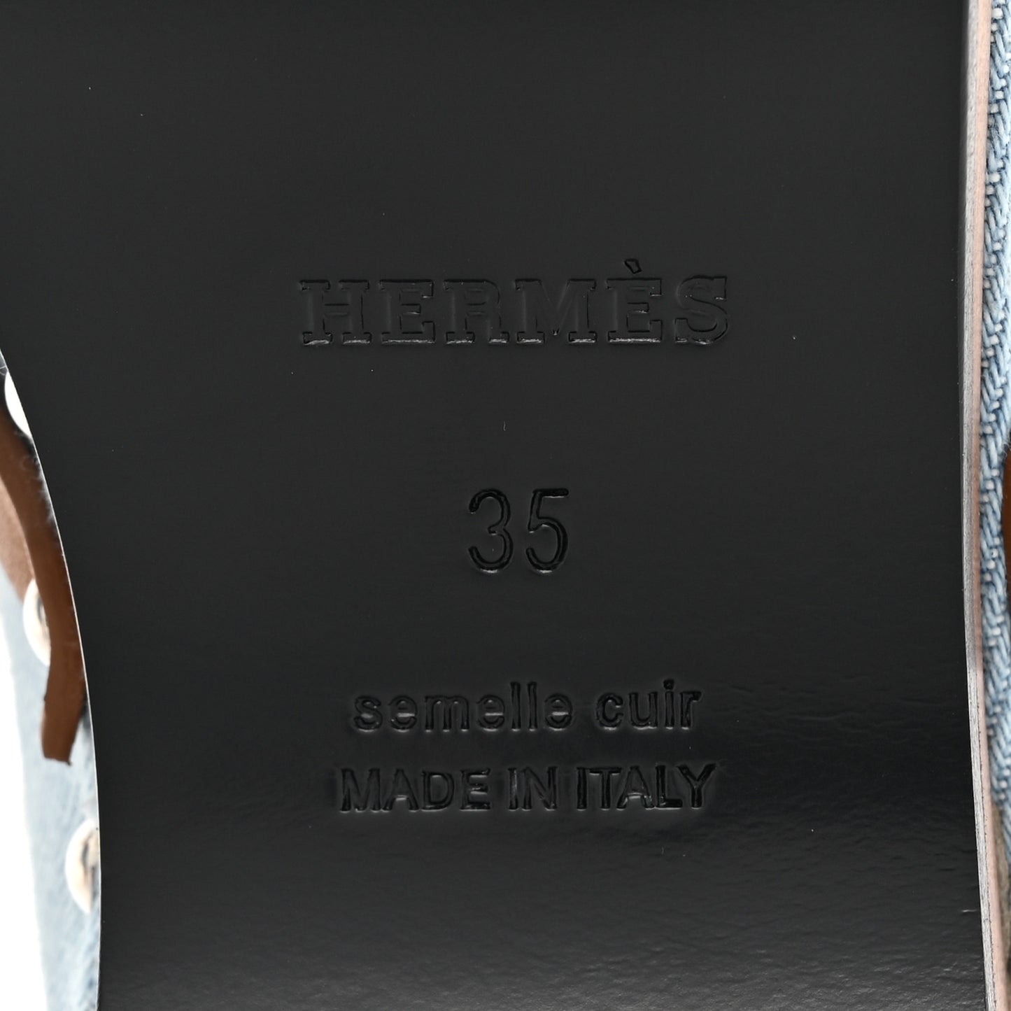 Denim Wool Carlotta Mules 35 Bleu Clair Naturel