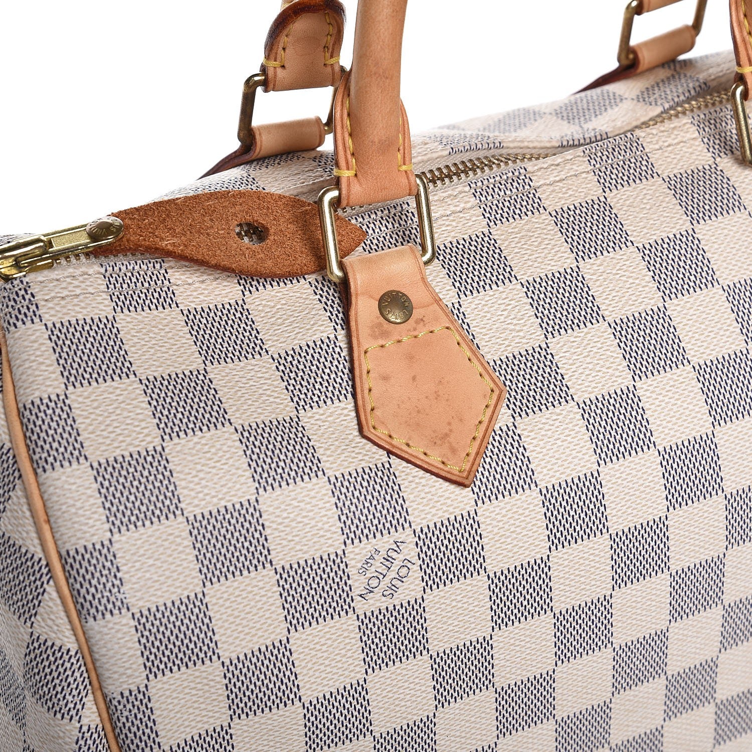 Louis Vuitton Damier Azur Speedy 30 11 of 12