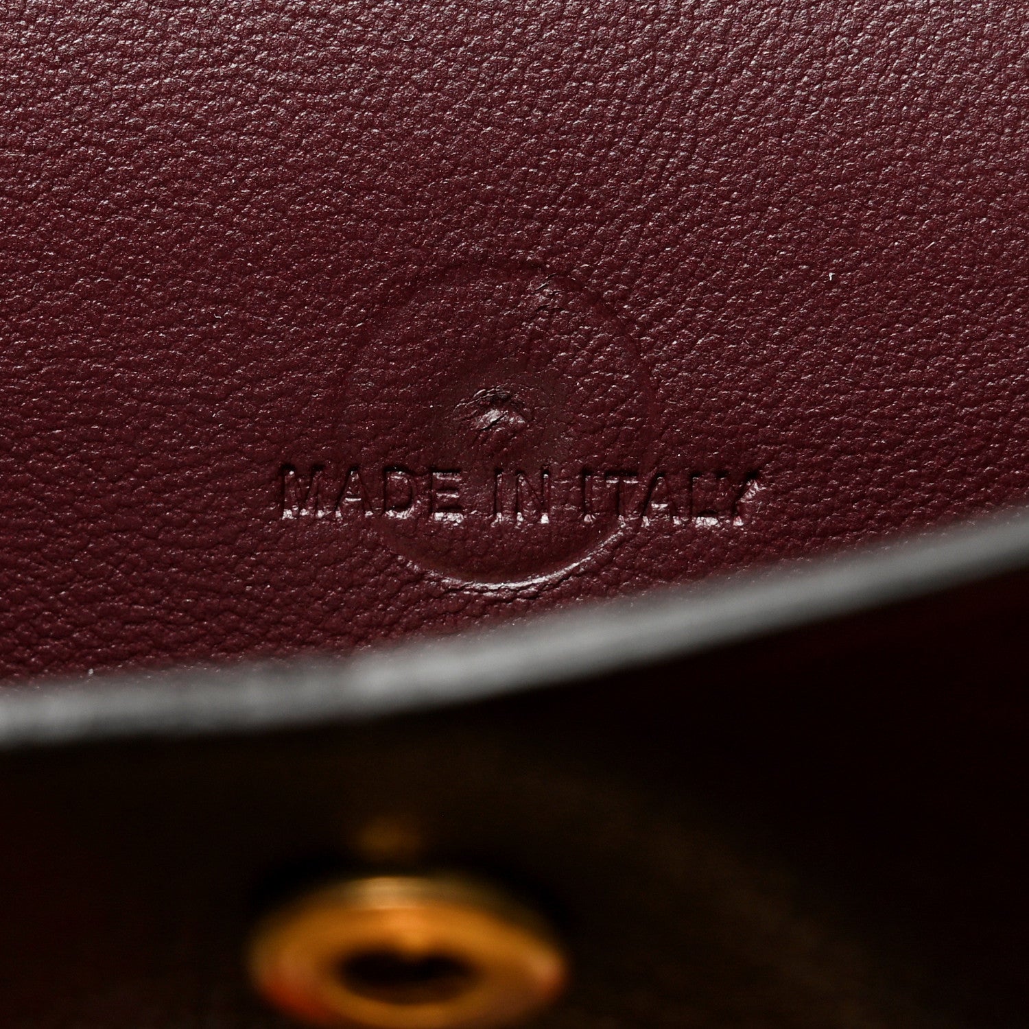 Givenchy Goatskin Diamond Quilted GV3 Medium Wallet Aubergine 5 of 12