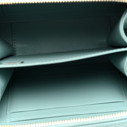 Chanel Caviar Quilted Filigree Vanity Clutch With Chain Light Blue 5 of 10