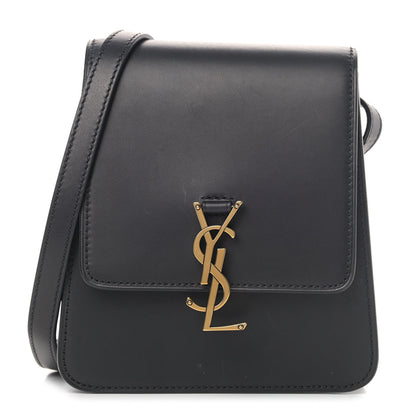 Saint Laurent Smooth Calfskin North South Kaia Satchel Black 1 of 12