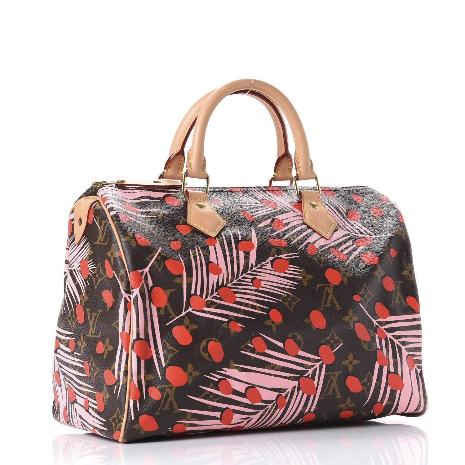 Louis Vuitton Monogram Jungle Dots Speedy 30 Sugar Pink Poppy 2 of 9
