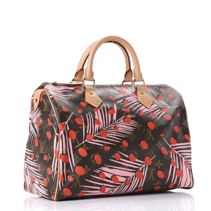 Louis Vuitton Monogram Jungle Dots Speedy 30 Sugar Pink Poppy 2 of 9