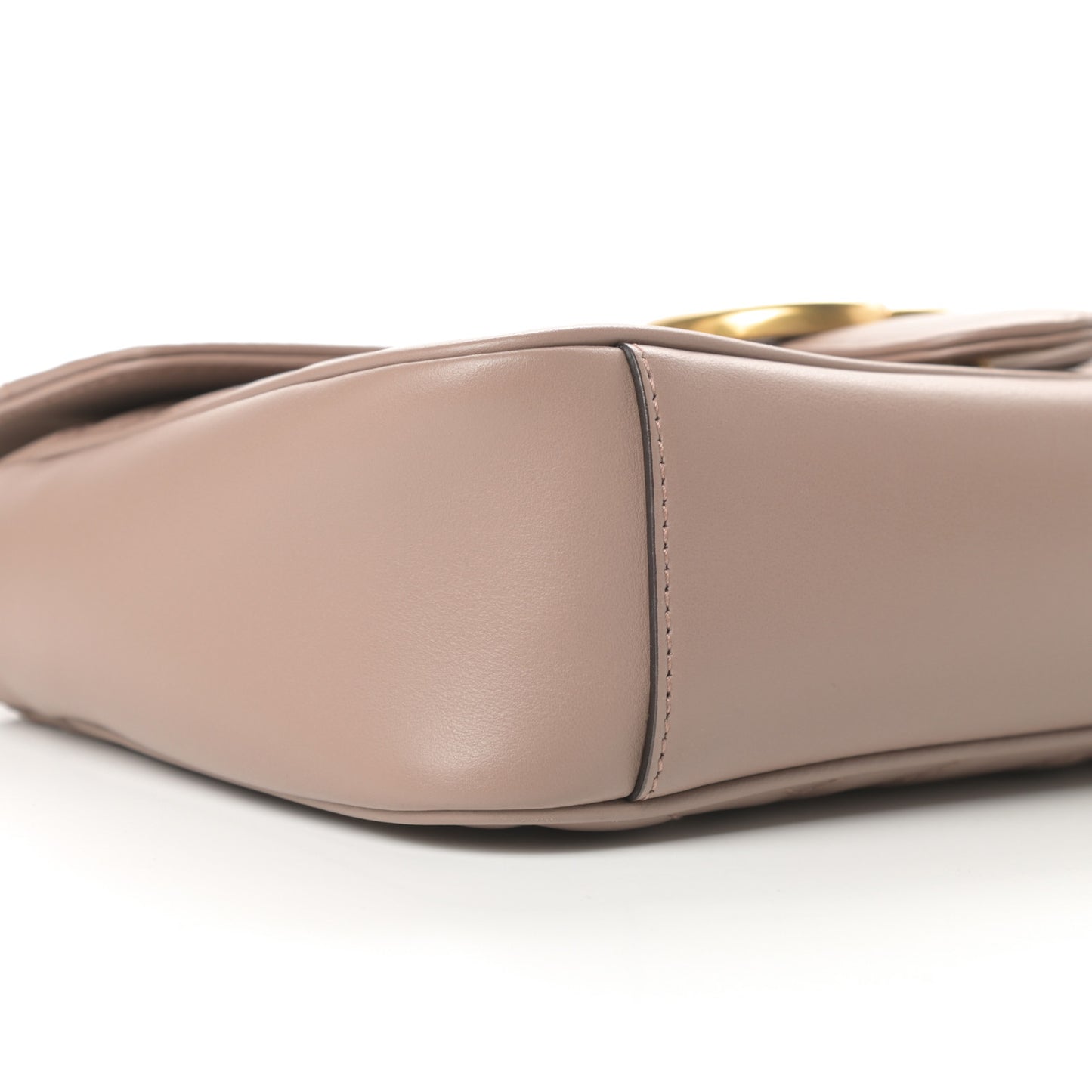 Calfskin Matelasse Small GG Marmont Shoulder Bag Porcelain Rose