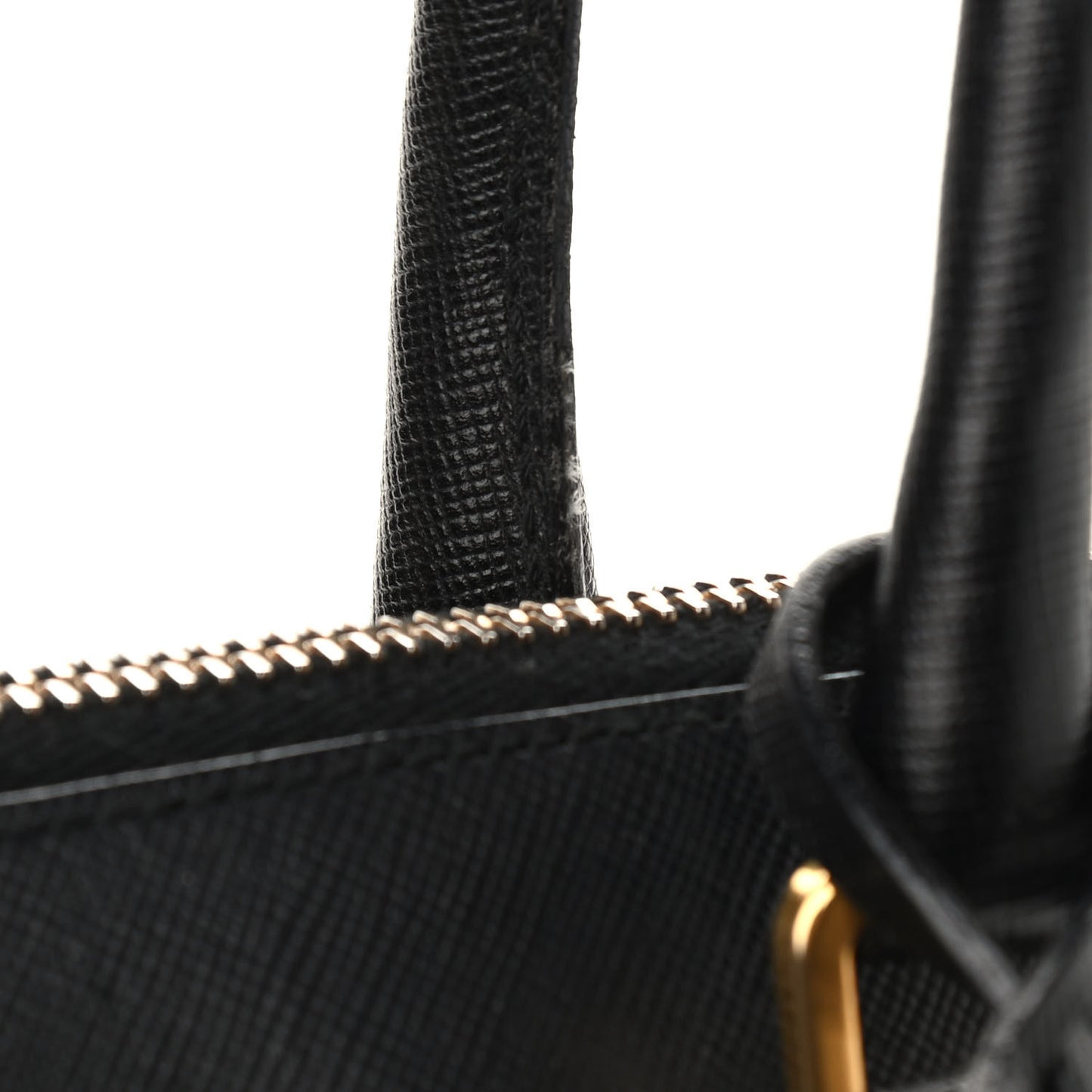 Saffiano Lux Large Promenade Tote Black
