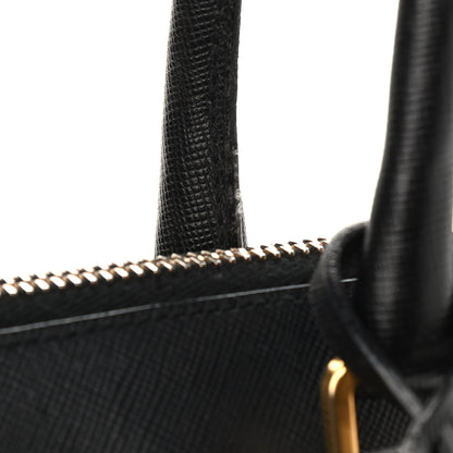 Prada Saffiano Lux Large Promenade Tote Black 13 of 15