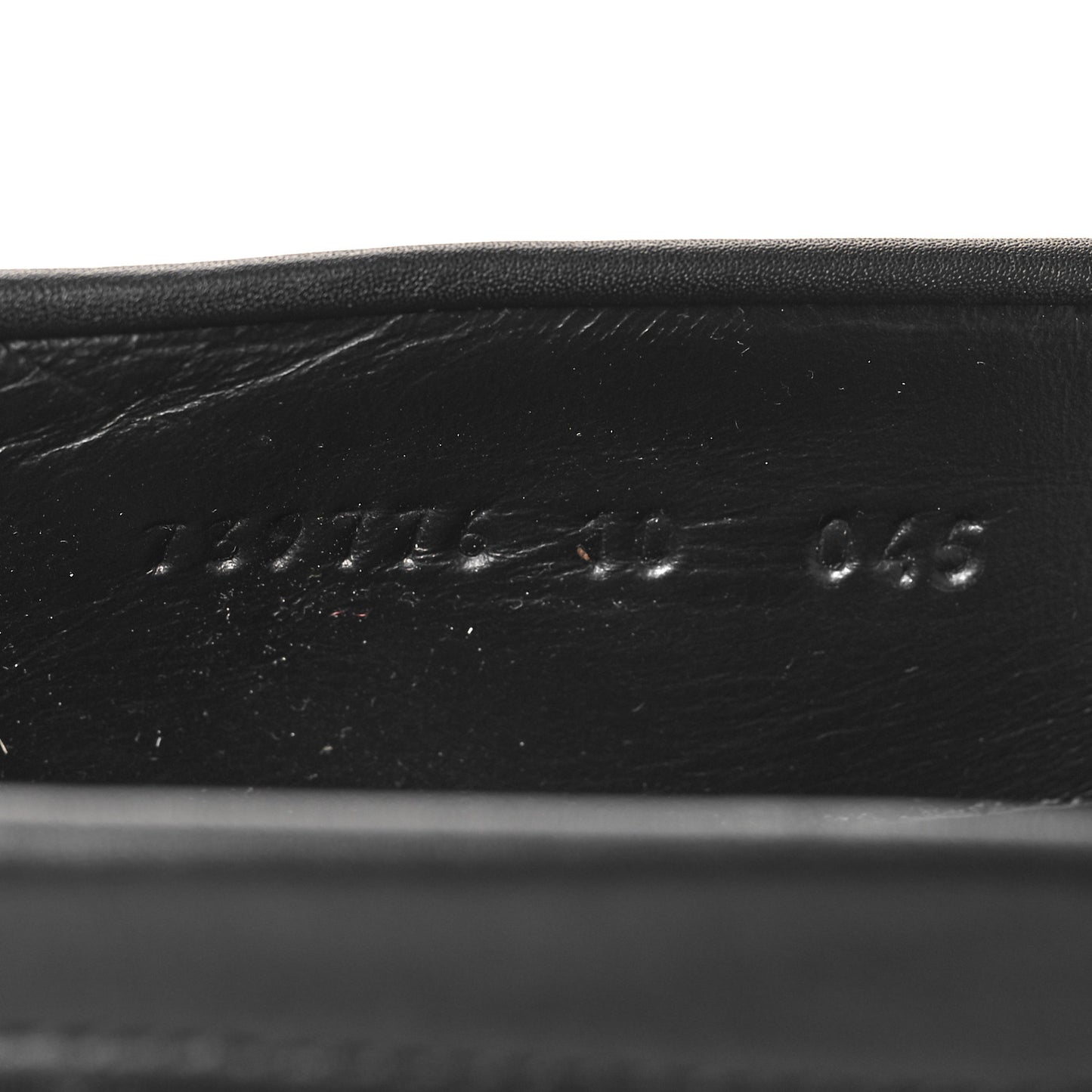 Monogram Jumbo GG Miro Soft Calfskin Mens Lug Sole Loafers 10 Black