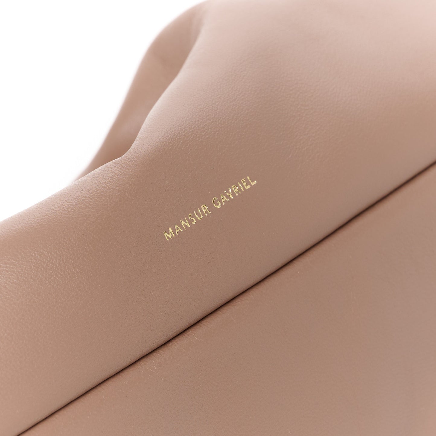 Lambskin Cloud Mini Clutch Biscotto