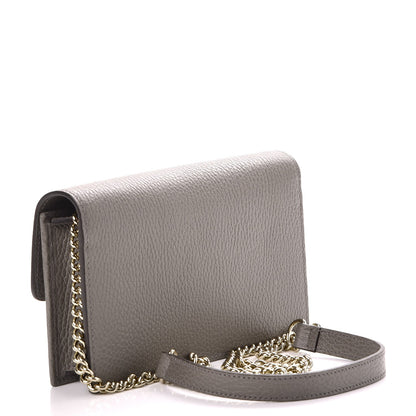 Gucci Dollar Calfskin Interlocking G Chain Wallet Loess 4 of 8