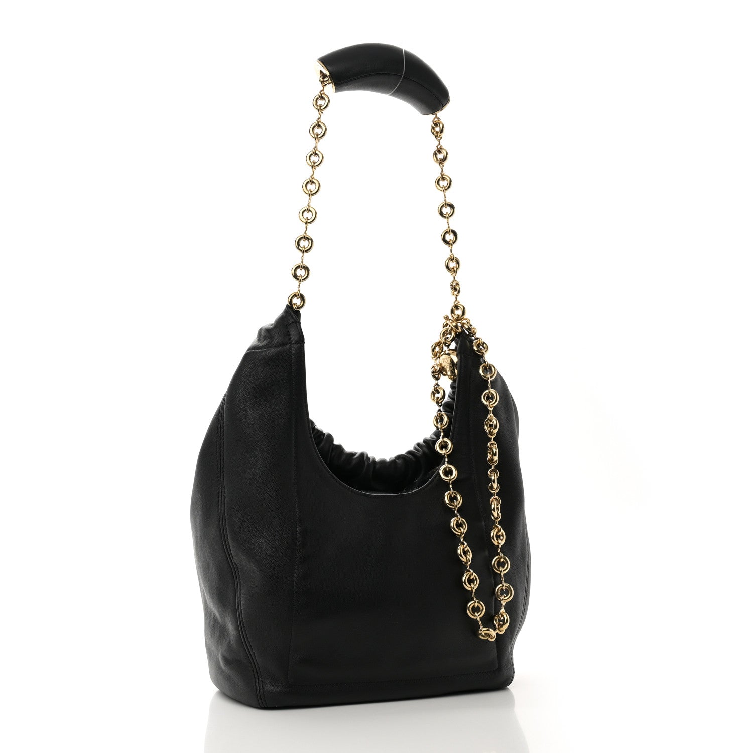 Loewe Buttery Nappa Small Squeeze Bag Black 2 of 9