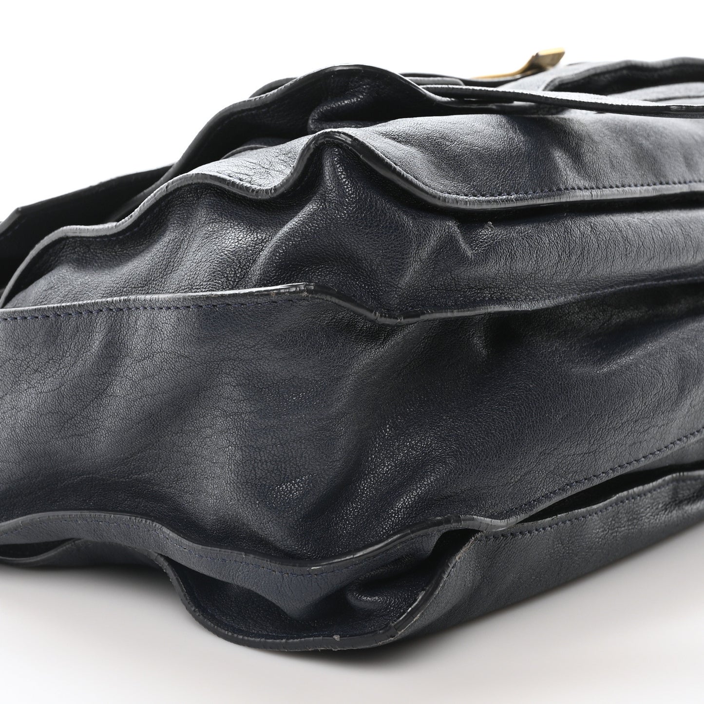 Lambskin Large PS1 Satchel Midnight