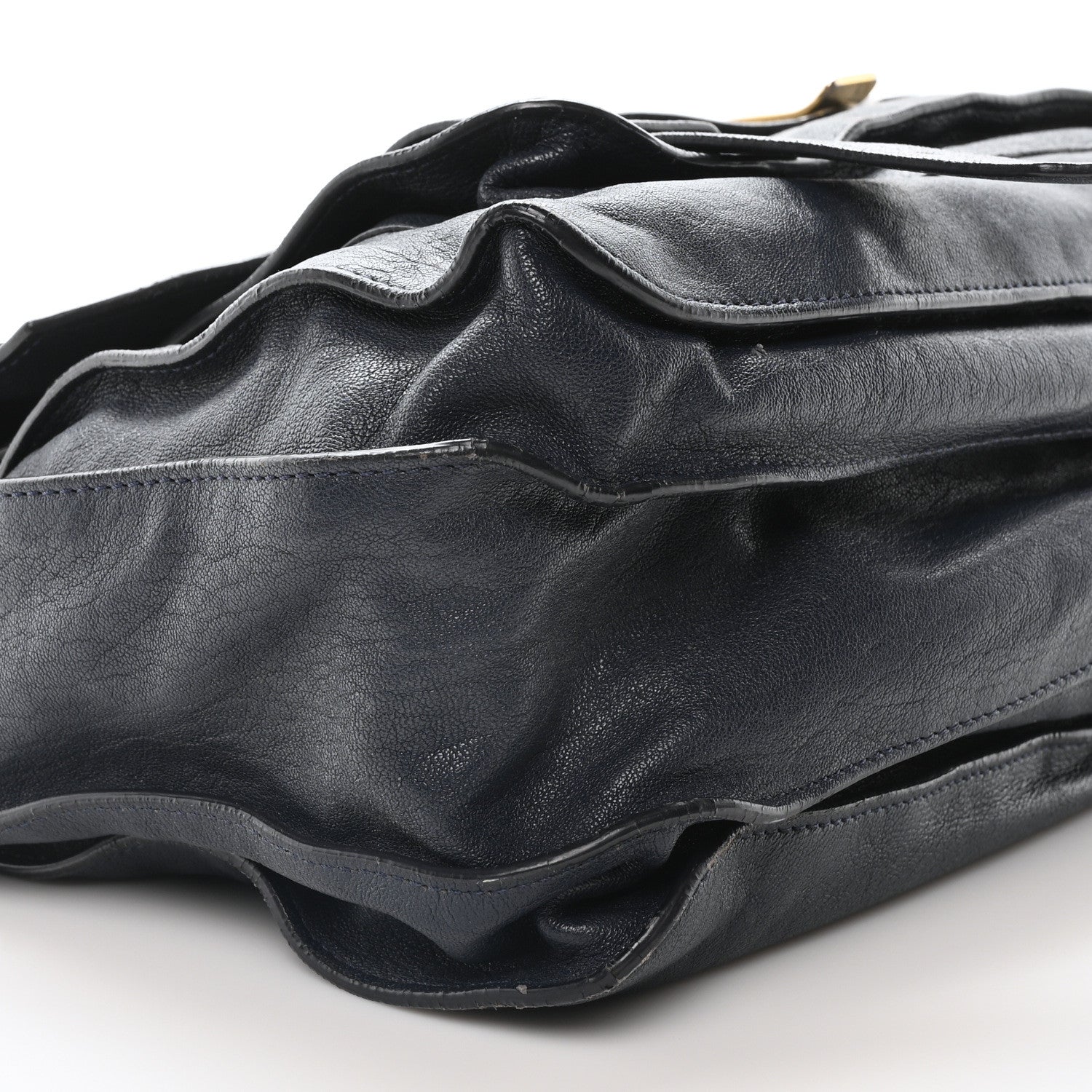 Proenza Schouler Lambskin Large PS1 Satchel Midnight 10 of 11