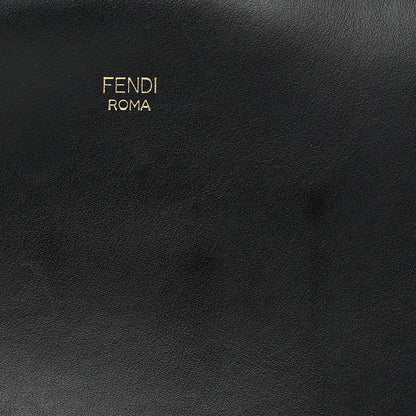 Fendi Vitello Century F is Fendi Bi-Color FF 1974 Embossed Camera Case Maya Black 13 of 15