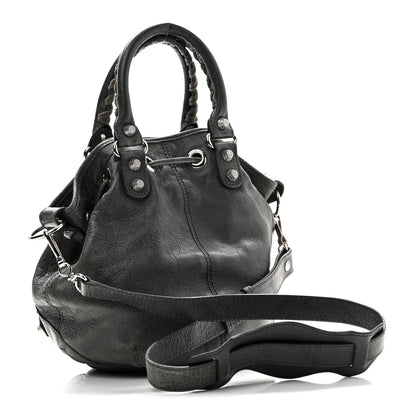Balenciaga Agneau Giant 12 Silver Hardware Mini Pompon Gris Fossile 4 of 11