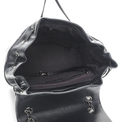 Chanel Lambskin Quilted Large Urban Spirit Backpack Dark Navy 5 of 7