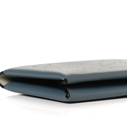 Loewe Calfskin Calfskin Anagram Bifold Card Holder Stone Blue 6 of 8