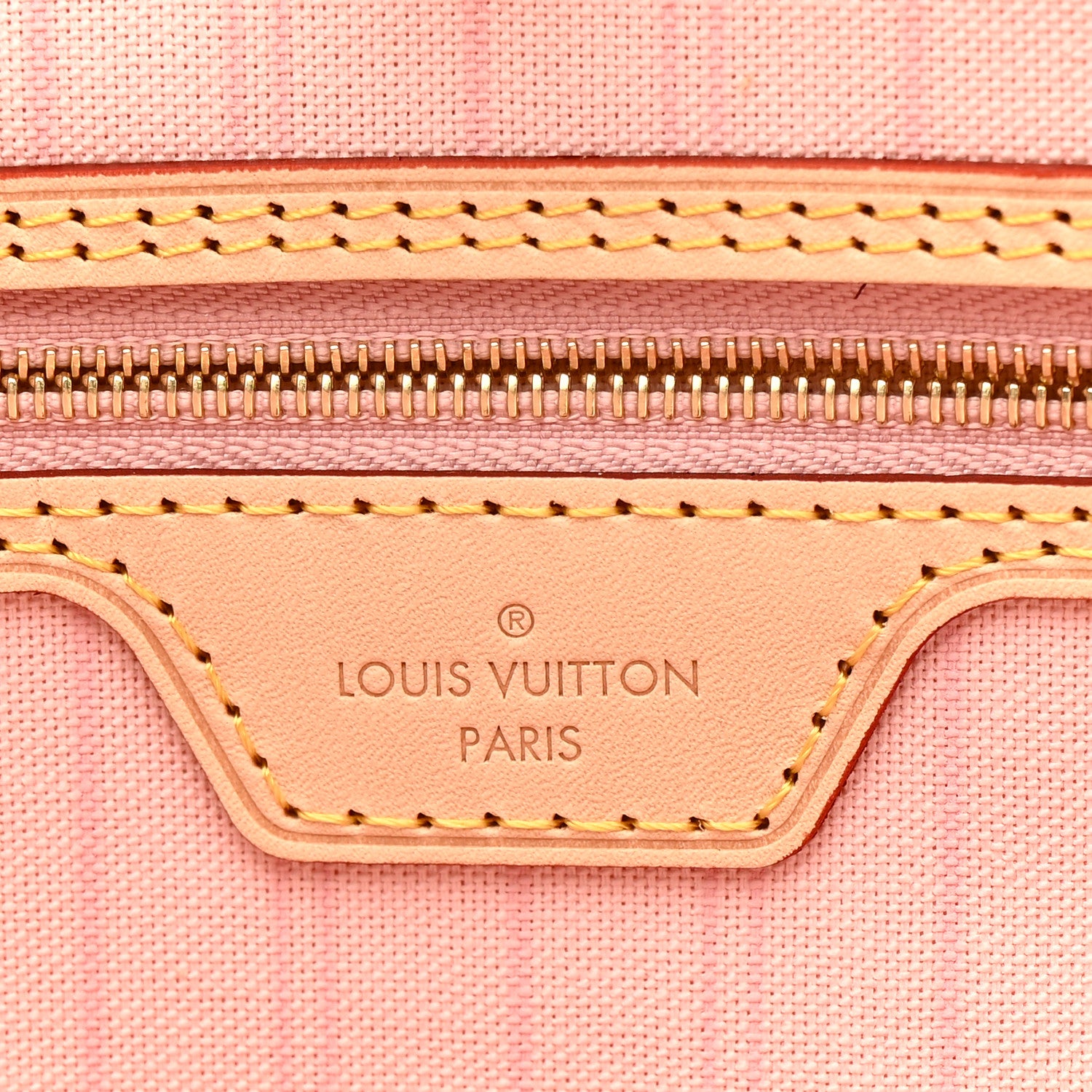 Louis Vuitton Damier Azur Neo Neverfull MM Rose Ballerine 7 of 11