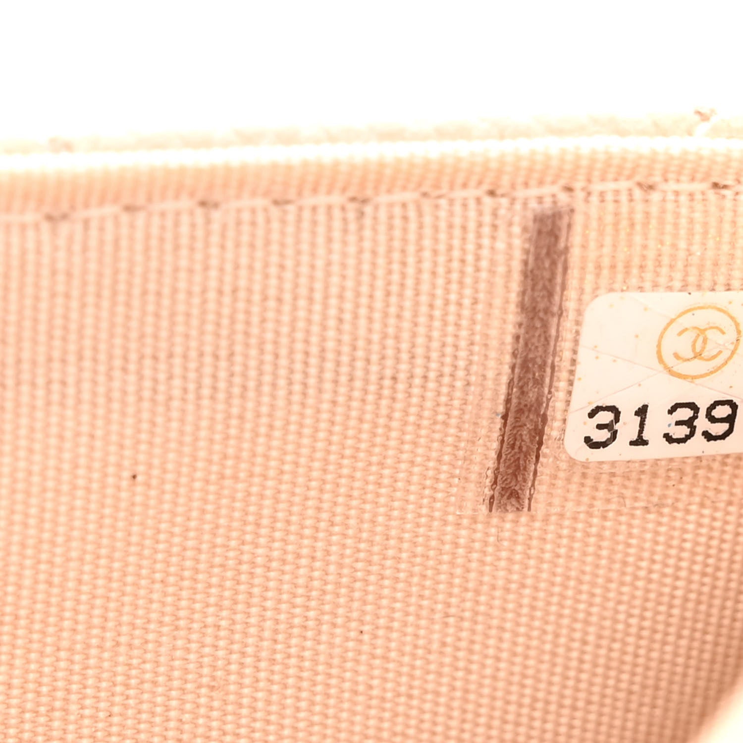 Chanel Caviar Quilted Coco Candy Wallet On Chain WOC Beige 8 of 13