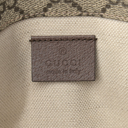 Gucci GG Supreme Monogram Neo Vintage Web Belt Bag Brown 8 of 10