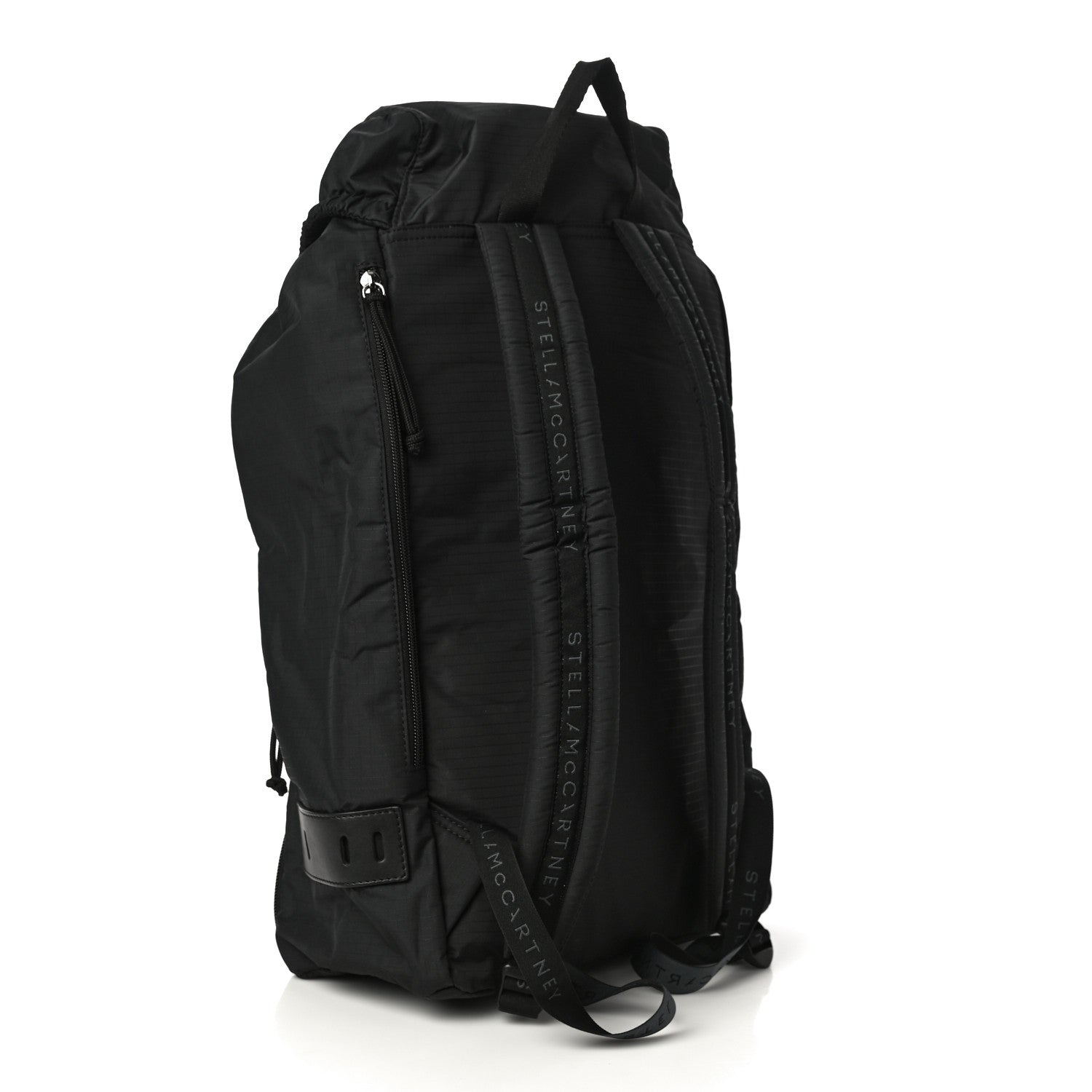Stella McCartney Nylon No Smile Backpack Black 3 of 9