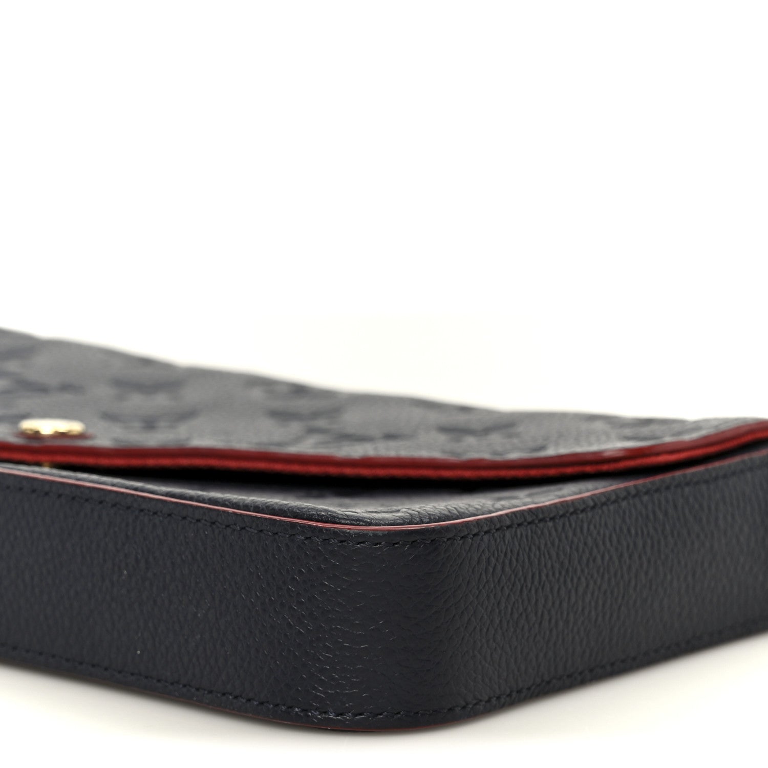 Louis Vuitton Empreinte Pochette Felicie Chain Wallet Marine Rouge 15 of 15