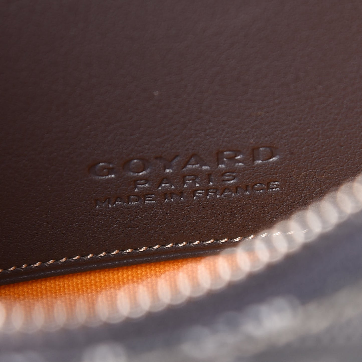 Goyardine Mini Senat Pochette Grey