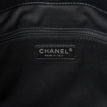 Chanel Caviar Quilted Timeless CC Soft Tote Black 5 of 9