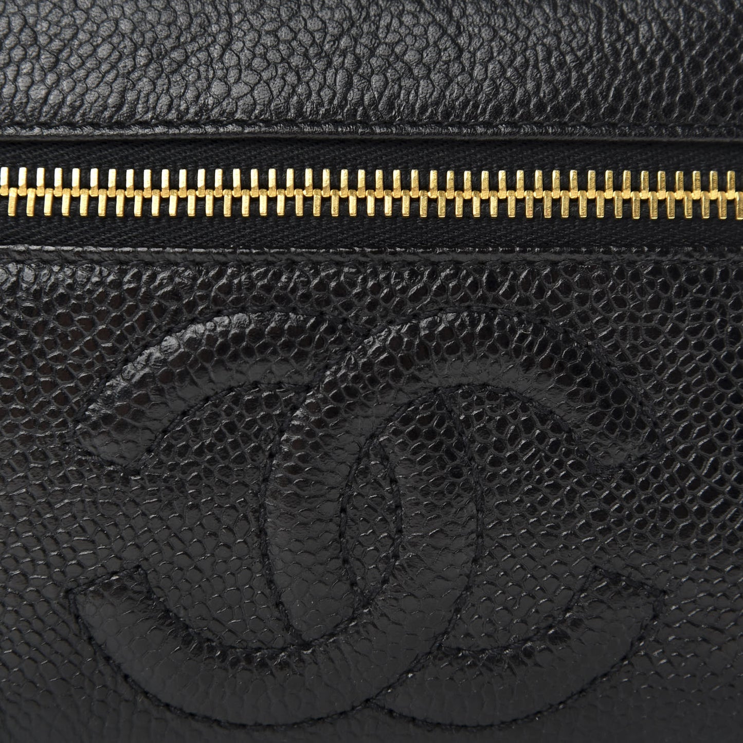 Caviar Vanity Cosmetic Case Black