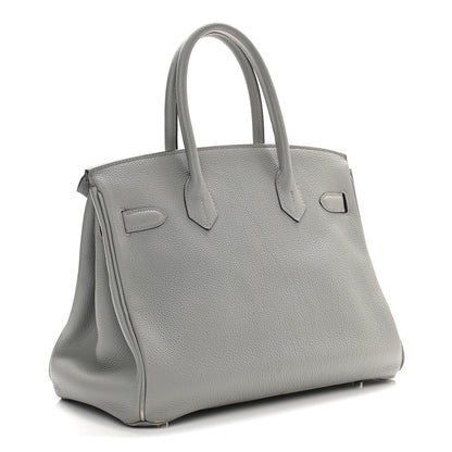 Hermes Togo Birkin 30 Gris Mouette 3 of 13