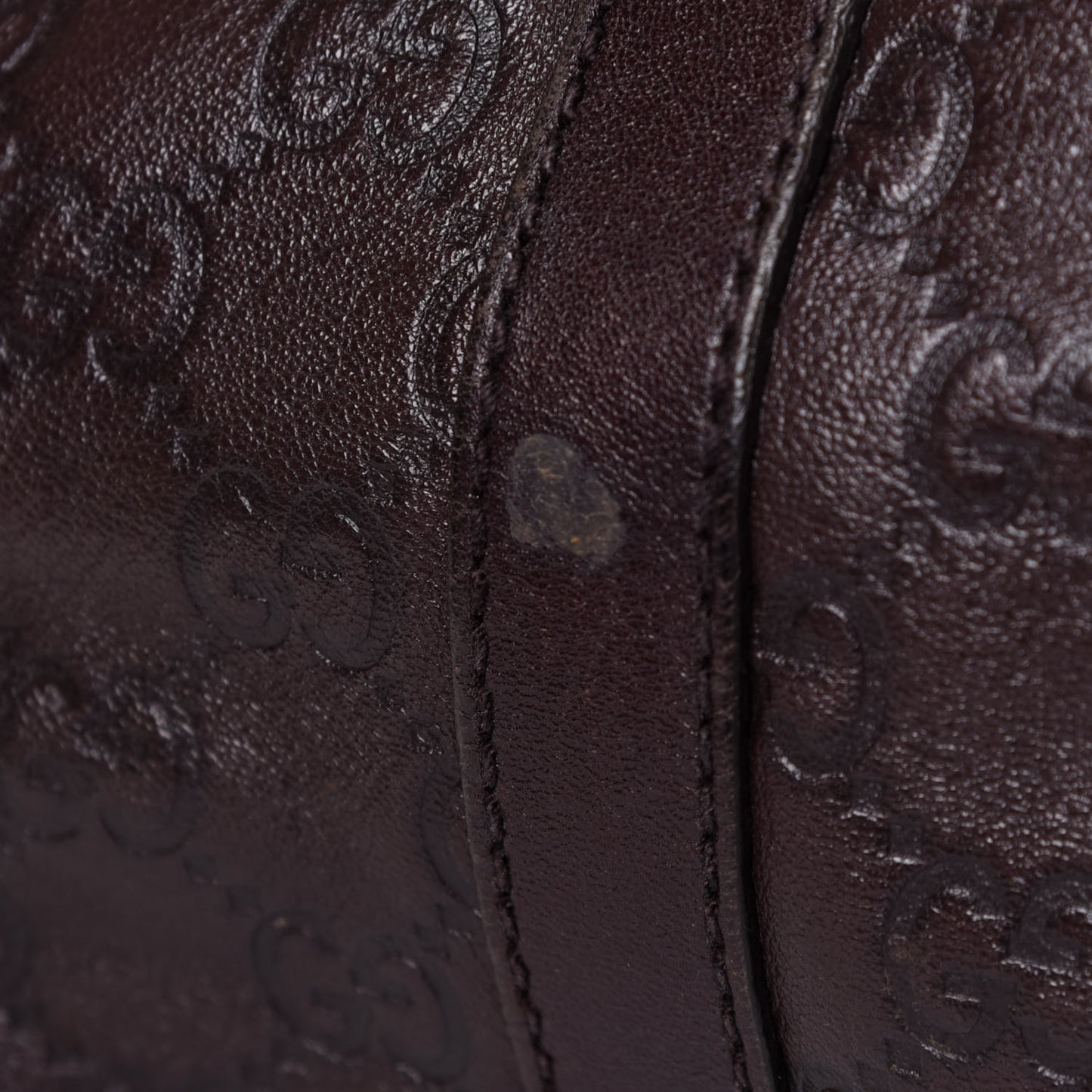 Guccissima Medium Joy Boston Dark Brown