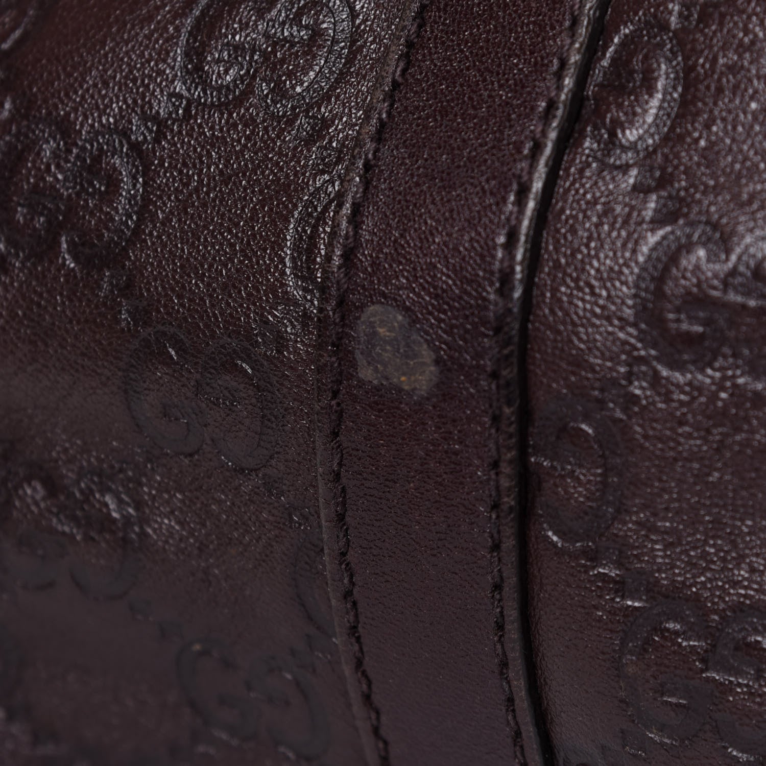 Gucci Guccissima Medium Joy Boston Dark Brown 12 of 12