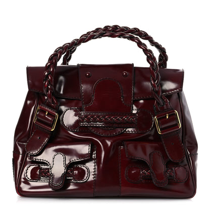 Valentino Garavani Patent Large Histoire Rubin 1 of 11