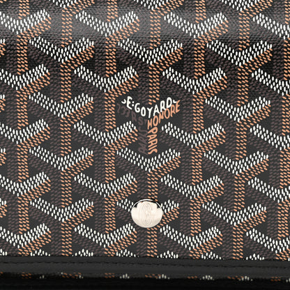 Goyard Goyardine Plumet Wallet Clutch Black 10 of 12