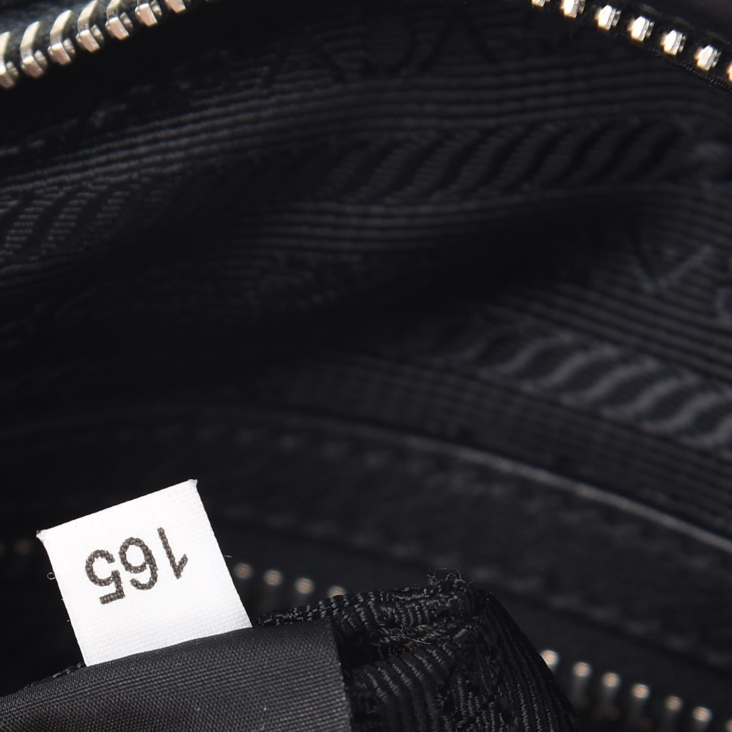 Prada Tessuto Nylon Sacca Shoulder Bag Nero Black 8 of 11
