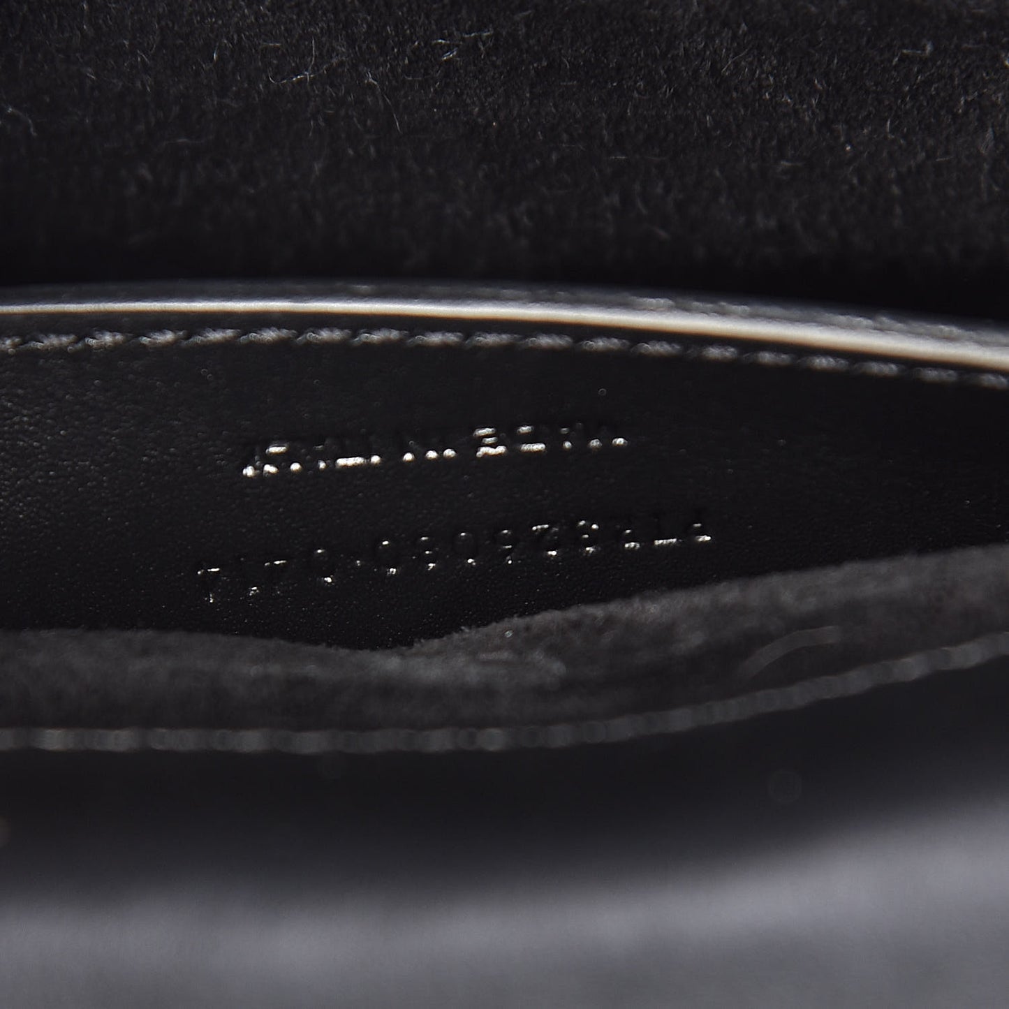 Calfskin Classic Monogram Tassel Clutch Black