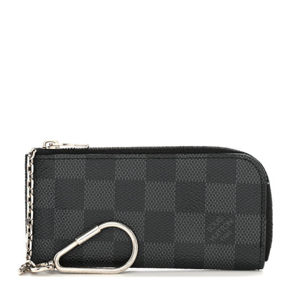 Louis Vuitton Damier Graphite 4 Key Holder 1 of 9