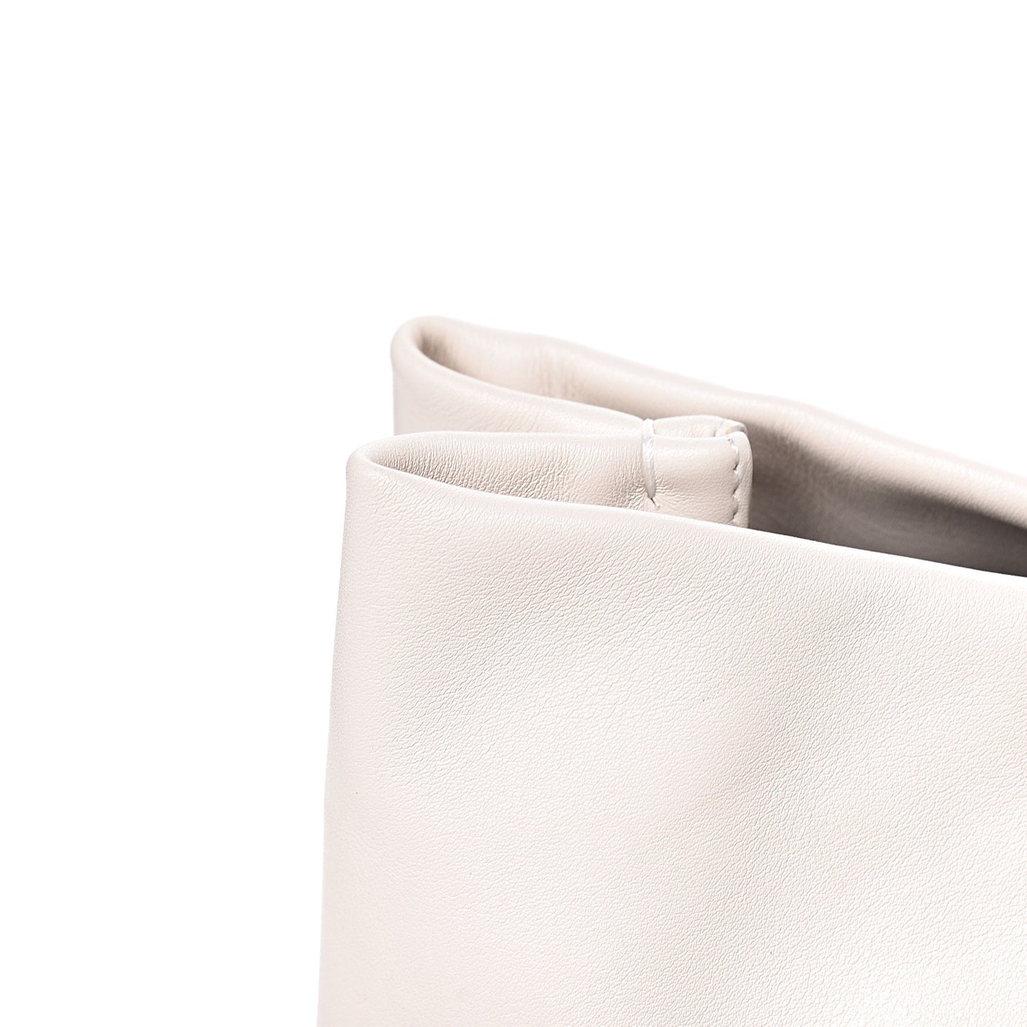 Calfskin Large Essential 31 Rue Cambon Tote White Black