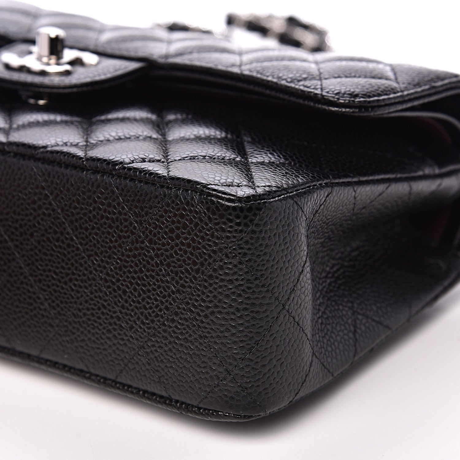 Chanel Caviar Quilted Small Double Flap Black 9 of 11