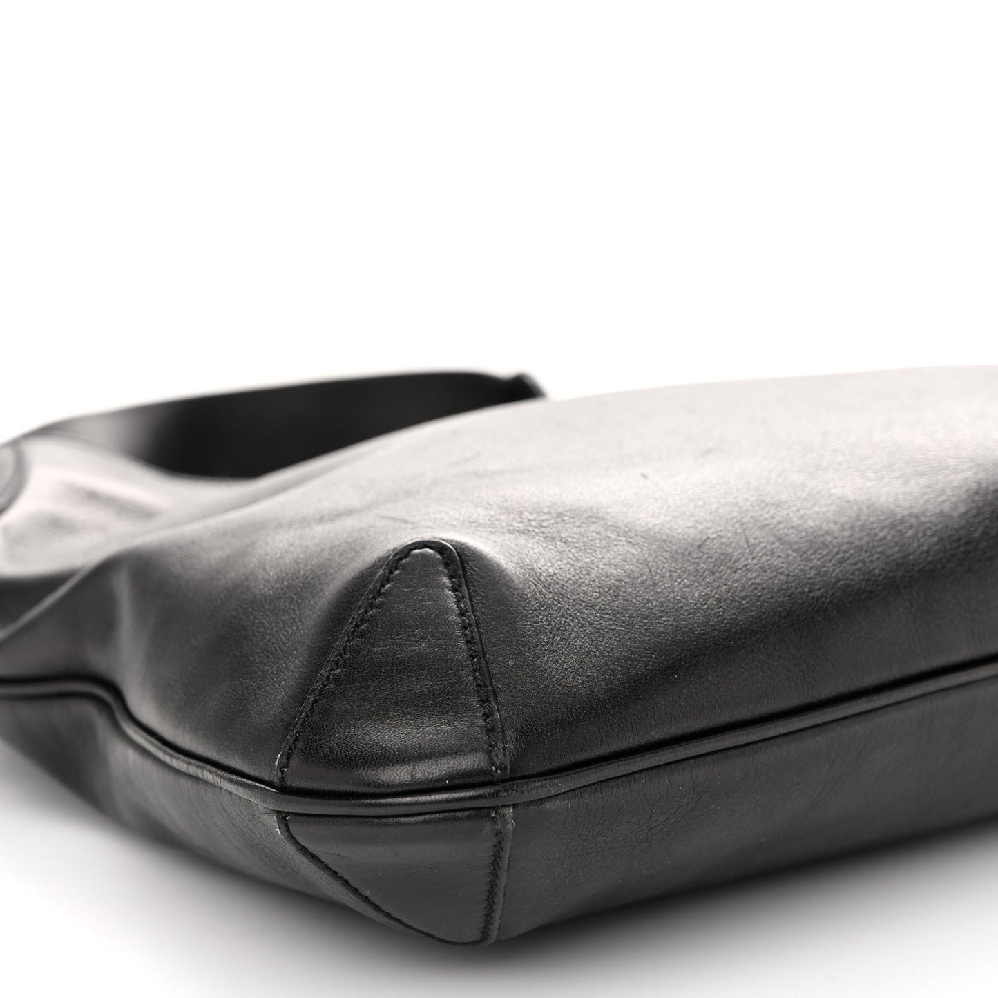 Calfskin Creole Hobo Black