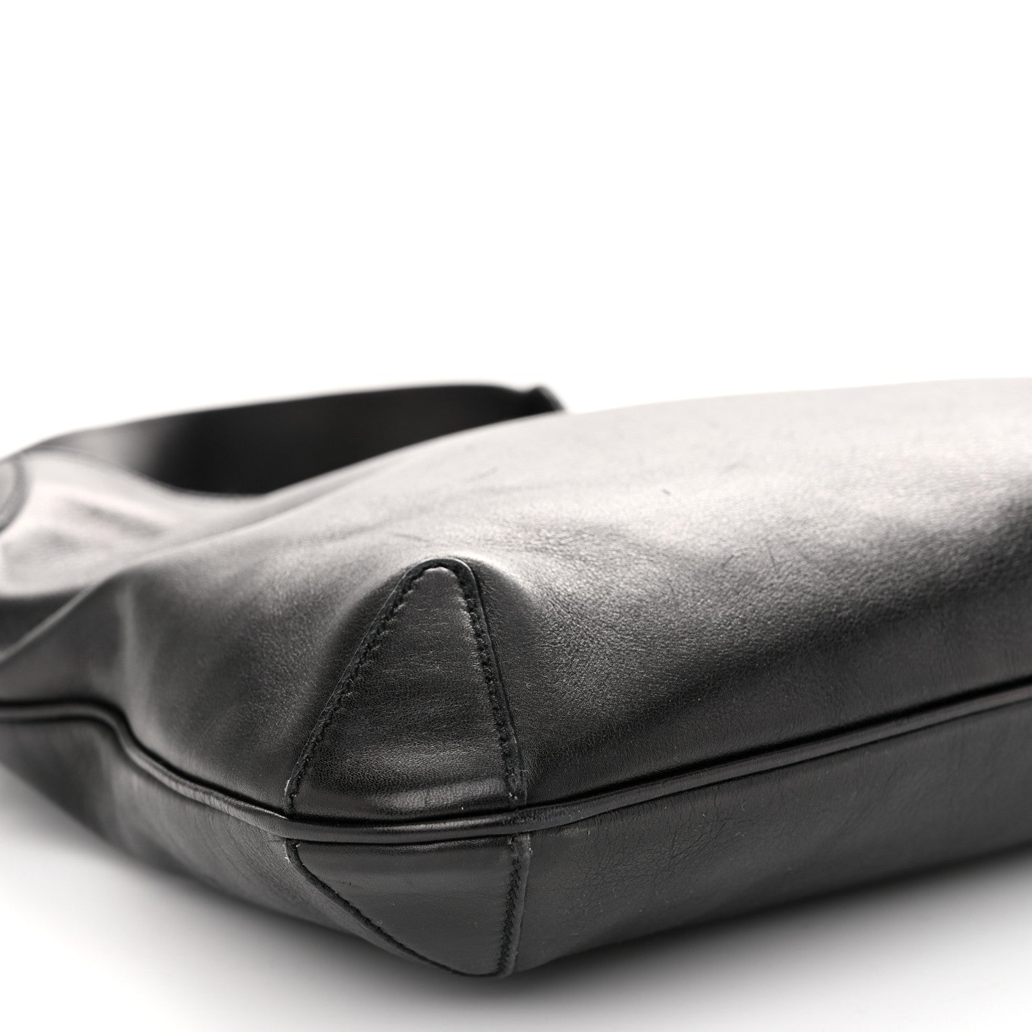 Gucci Calfskin Creole Hobo Black 9 of 10